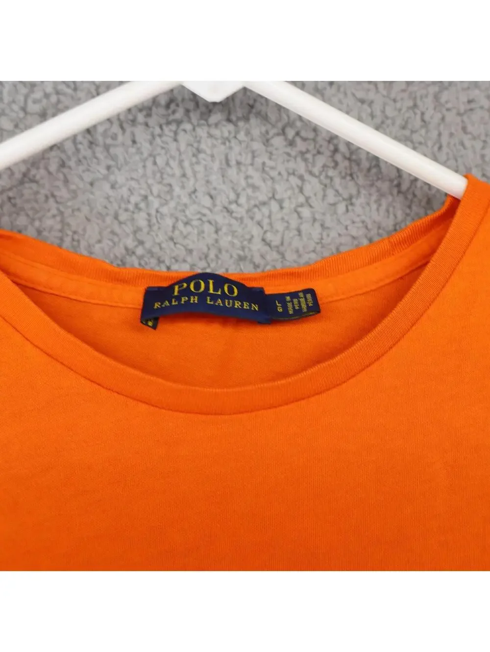 Polo Ralph Lauren Boys Youth Teen Kids Orange Large